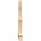 Ekena Millwork Saratoga Rough Sawn Timber Gable Bracket, Douglas Fir, 72"W x 45"H x 4"D x 4"F, 15/12 Pitch GBW072X45X0404SAR00RDF - alternate 4
